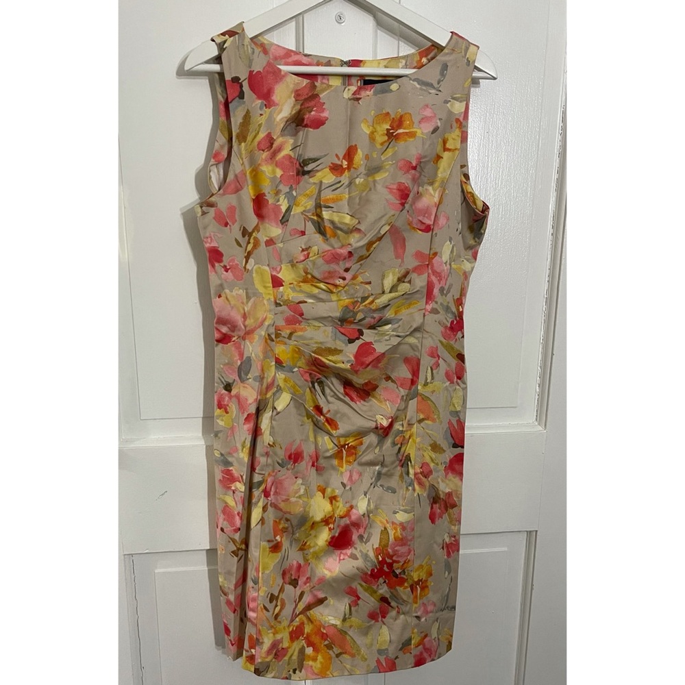 Anne Klein sleeveless floral dress
